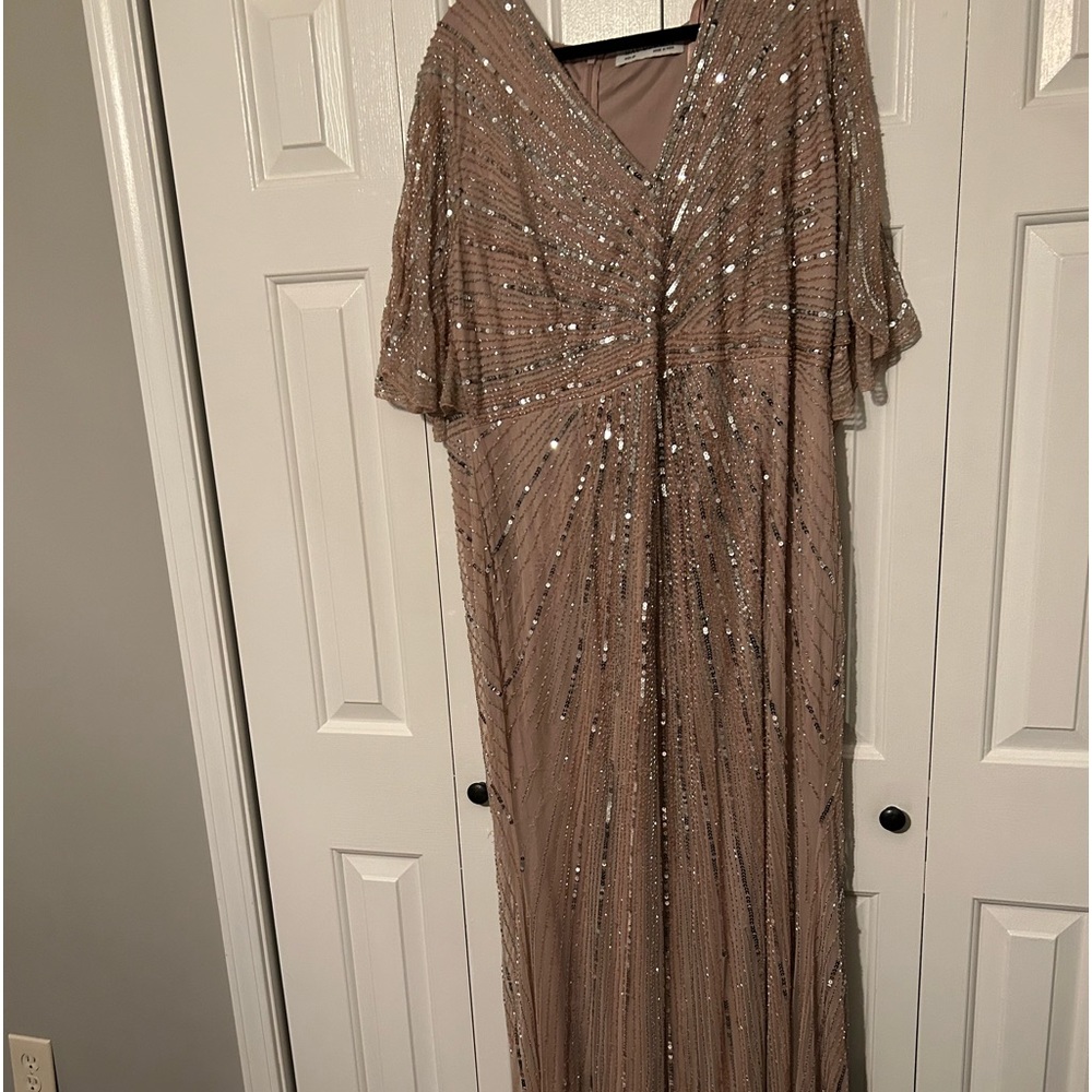 Mac Duggal beaded gown